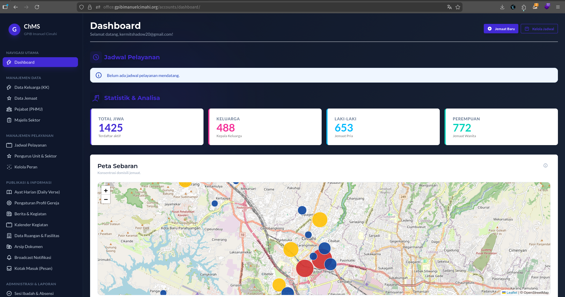 Church Internal System